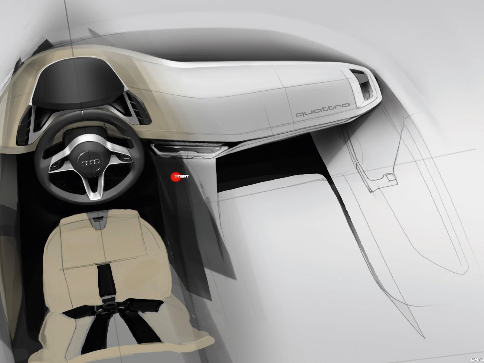 Concept Car Audi quattro - 2010 奧迪 #34 - 1600x1200
