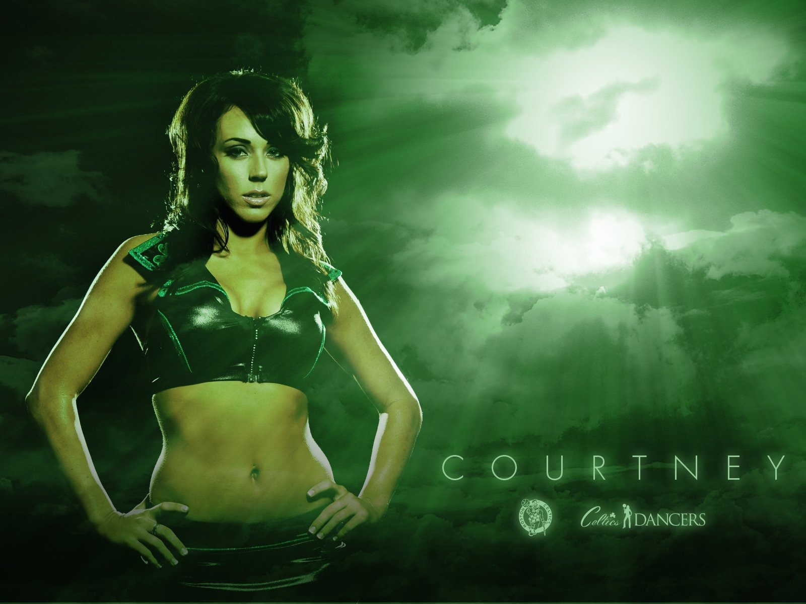 NBA 2010-11 season, the Celtics cheerleaders wallpaper #9 - 1600x1200