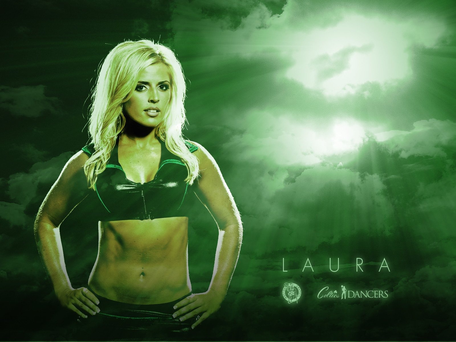 NBA 2010-11 season, the Celtics cheerleaders wallpaper #15 - 1600x1200