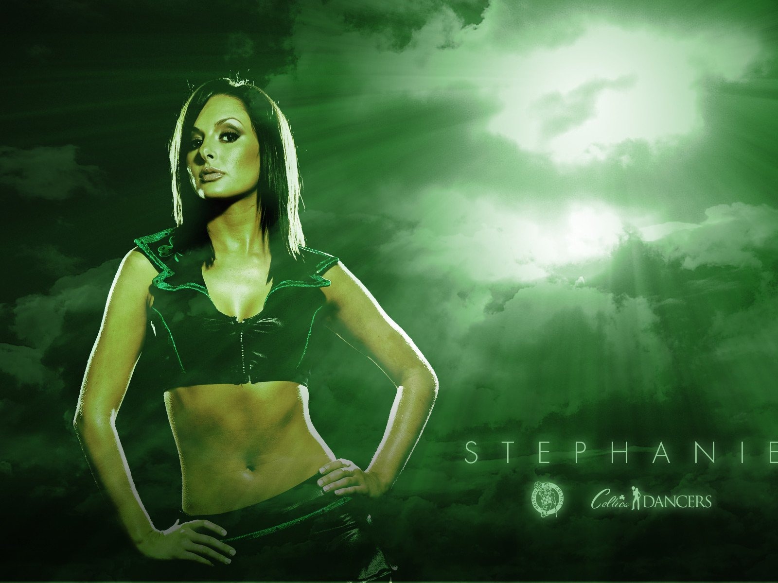 NBA 2010-11 season, the Celtics cheerleaders wallpaper #18 - 1600x1200