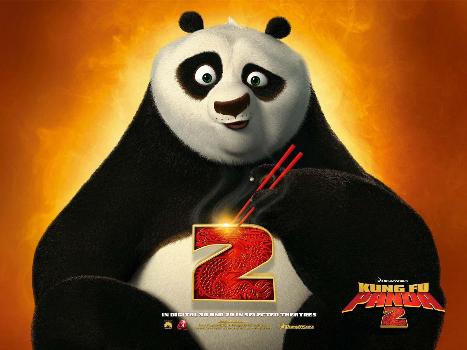 Kung Fu Panda 2 HD tapety na plochu #5 - 1600x1200
