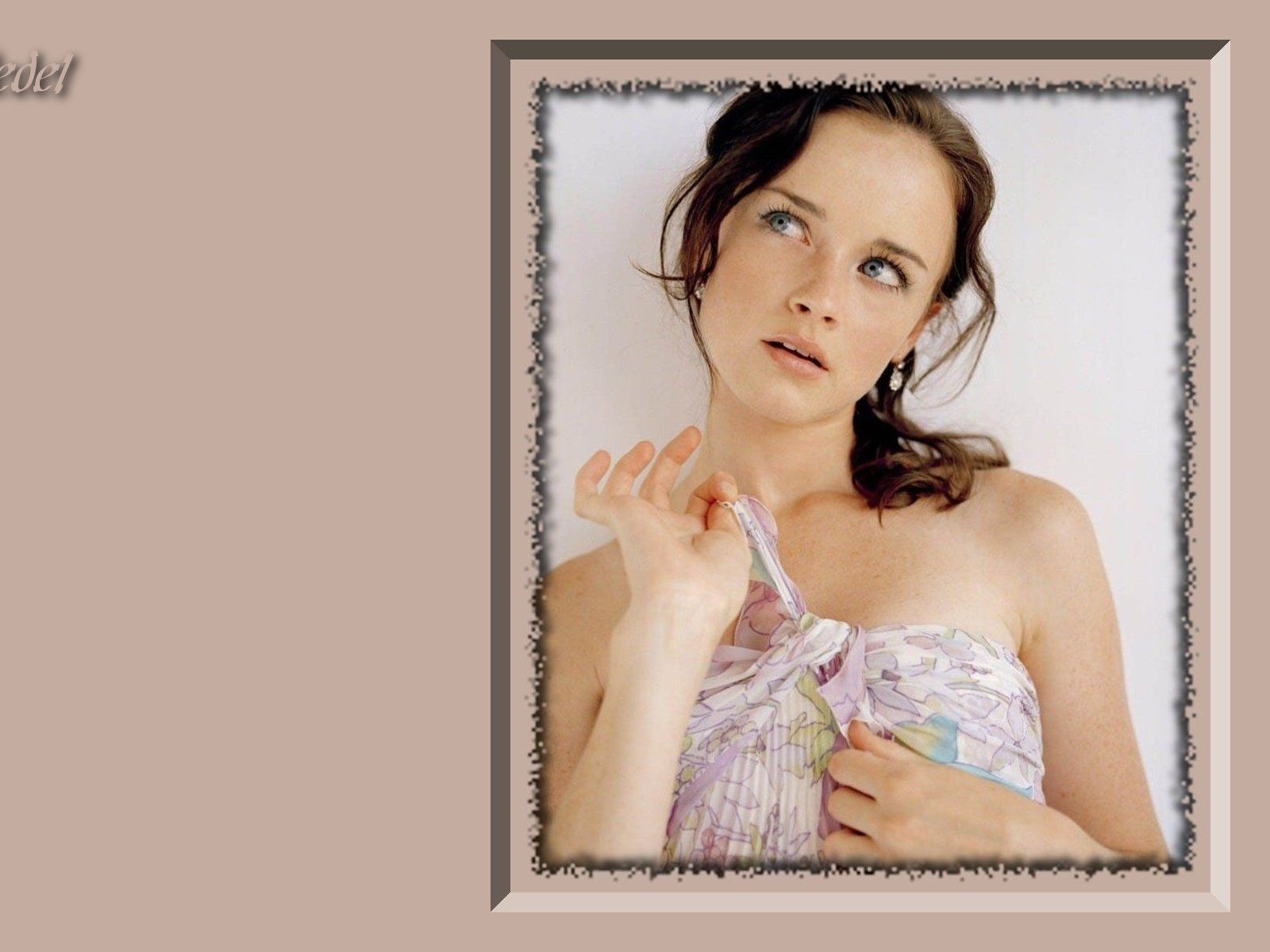 Alexis Bledel 阿麗克西斯·布萊德爾 美女壁紙 #3 - 1600x1200