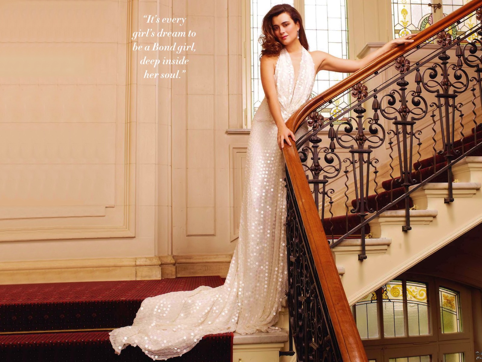 Cote de Pablo 蔻特·德·帕布羅 美女壁紙 #2 - 1600x1200