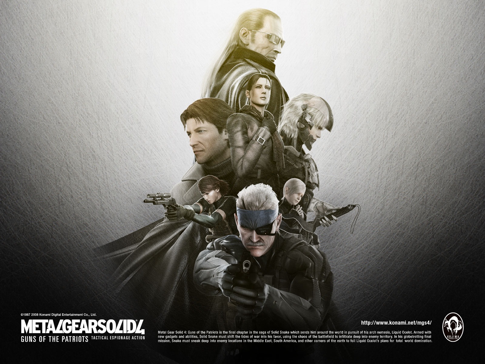 Metal Gear Solid 4: Guns of Patriots tapet #2 - 1600x1200