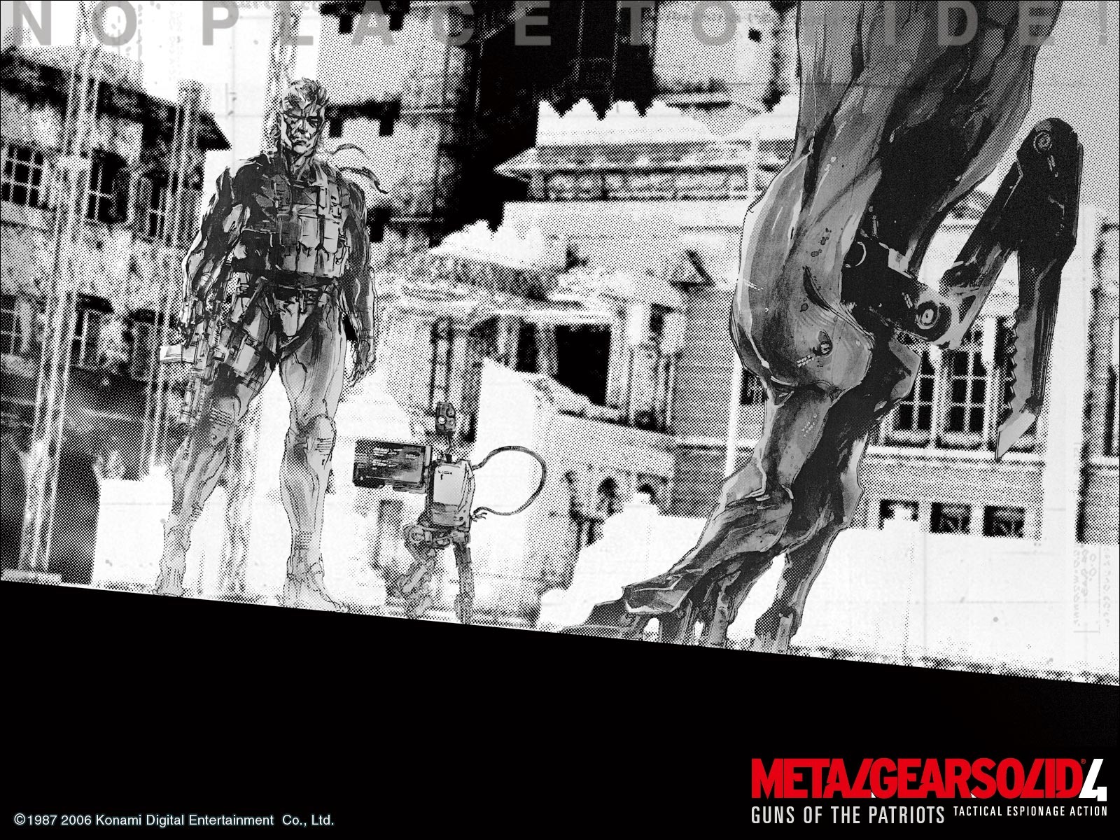 Metal Gear Solid 4: Guns of Patriots los fondos de pantalla #4 - 1600x1200