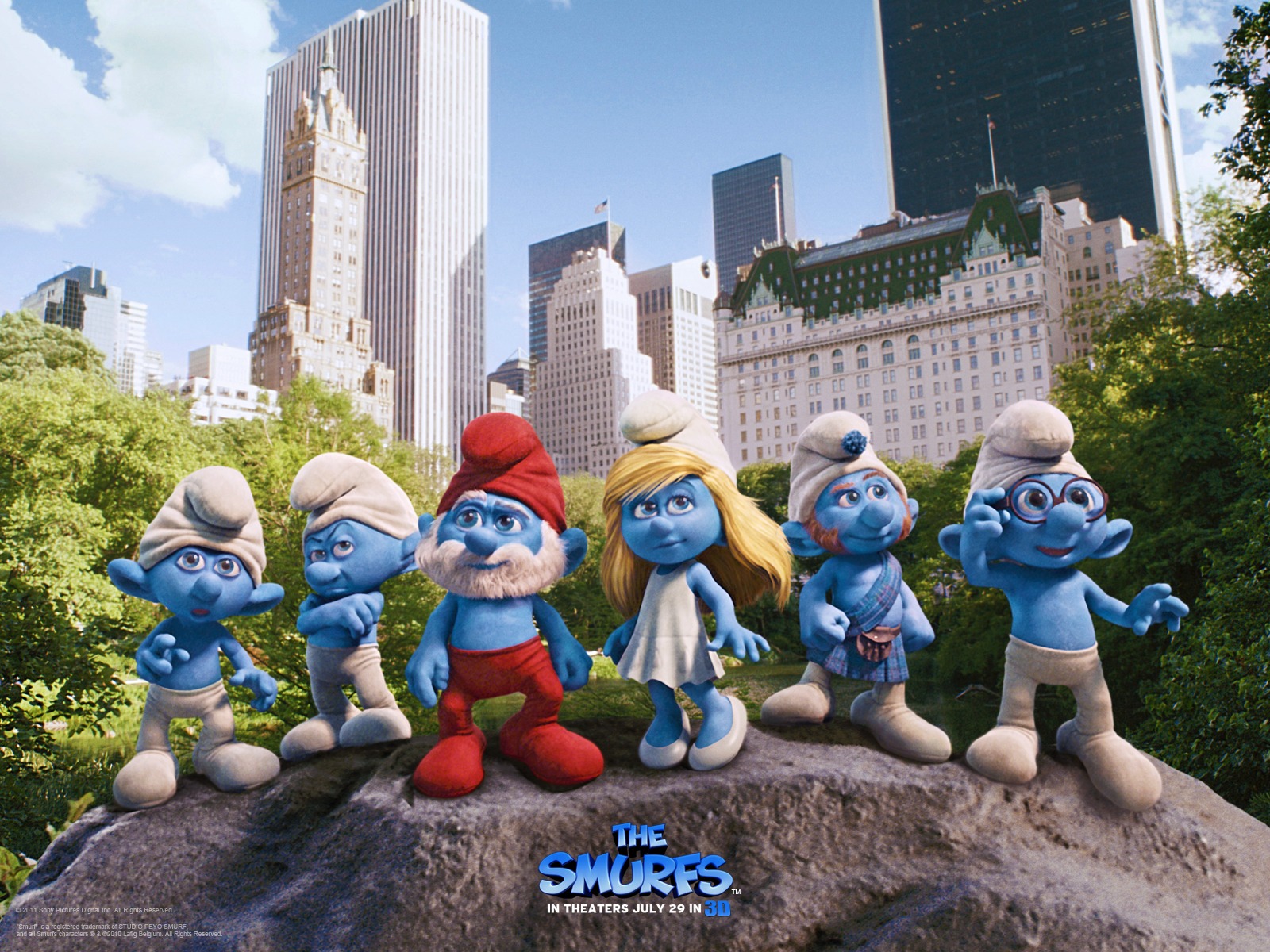 The Smurfs 藍精靈 壁紙專輯 #1 - 1600x1200