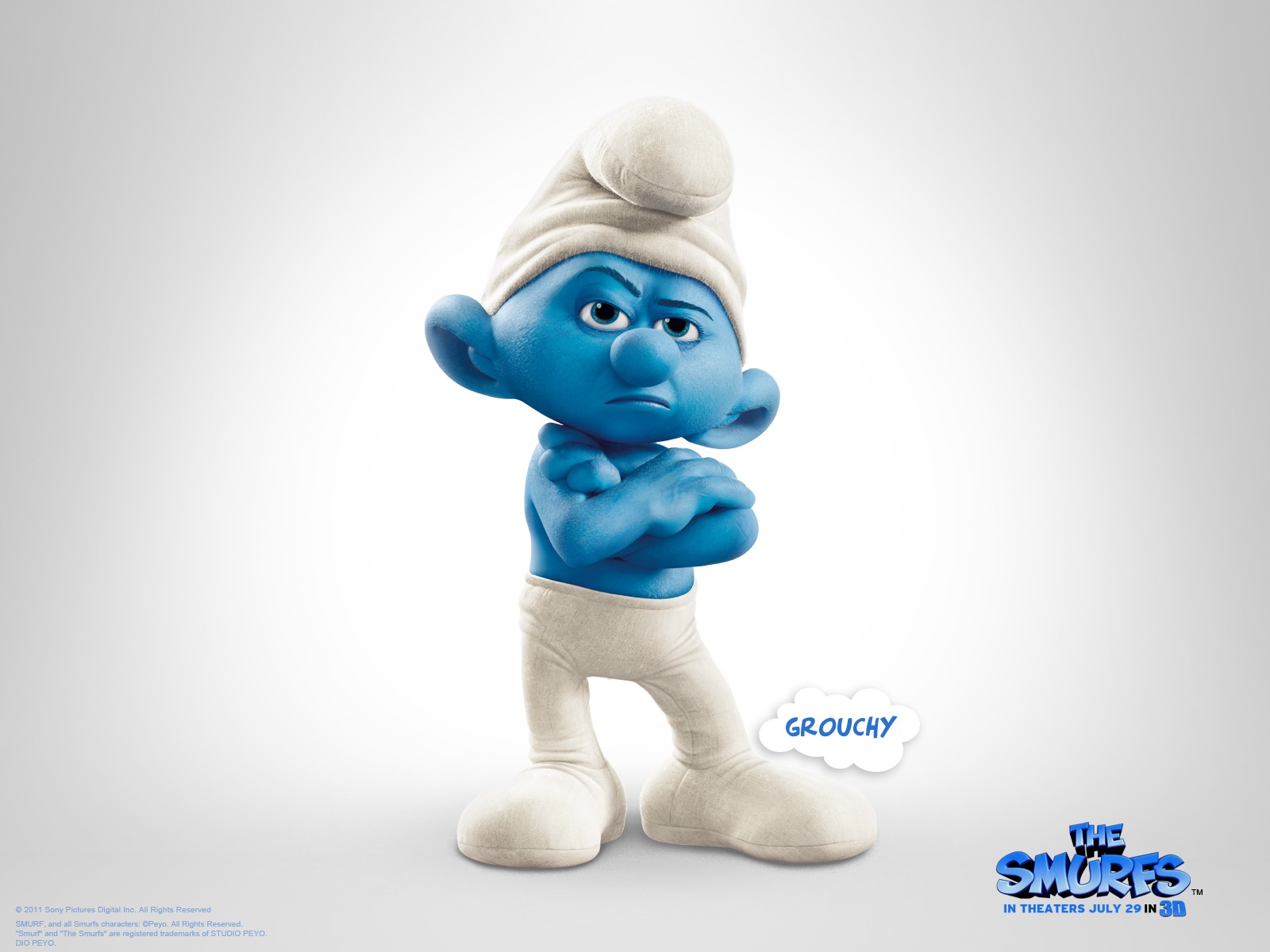 The Smurfs 藍精靈 壁紙專輯 #6 - 1600x1200