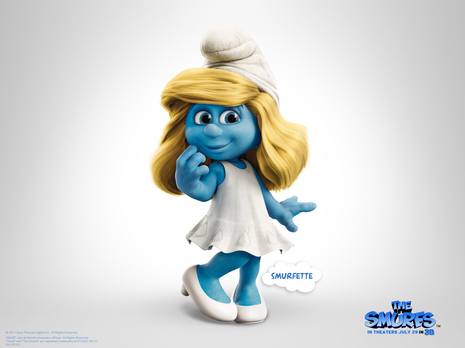 The Smurfs 蓝精灵 壁纸专辑8 - 1600x1200