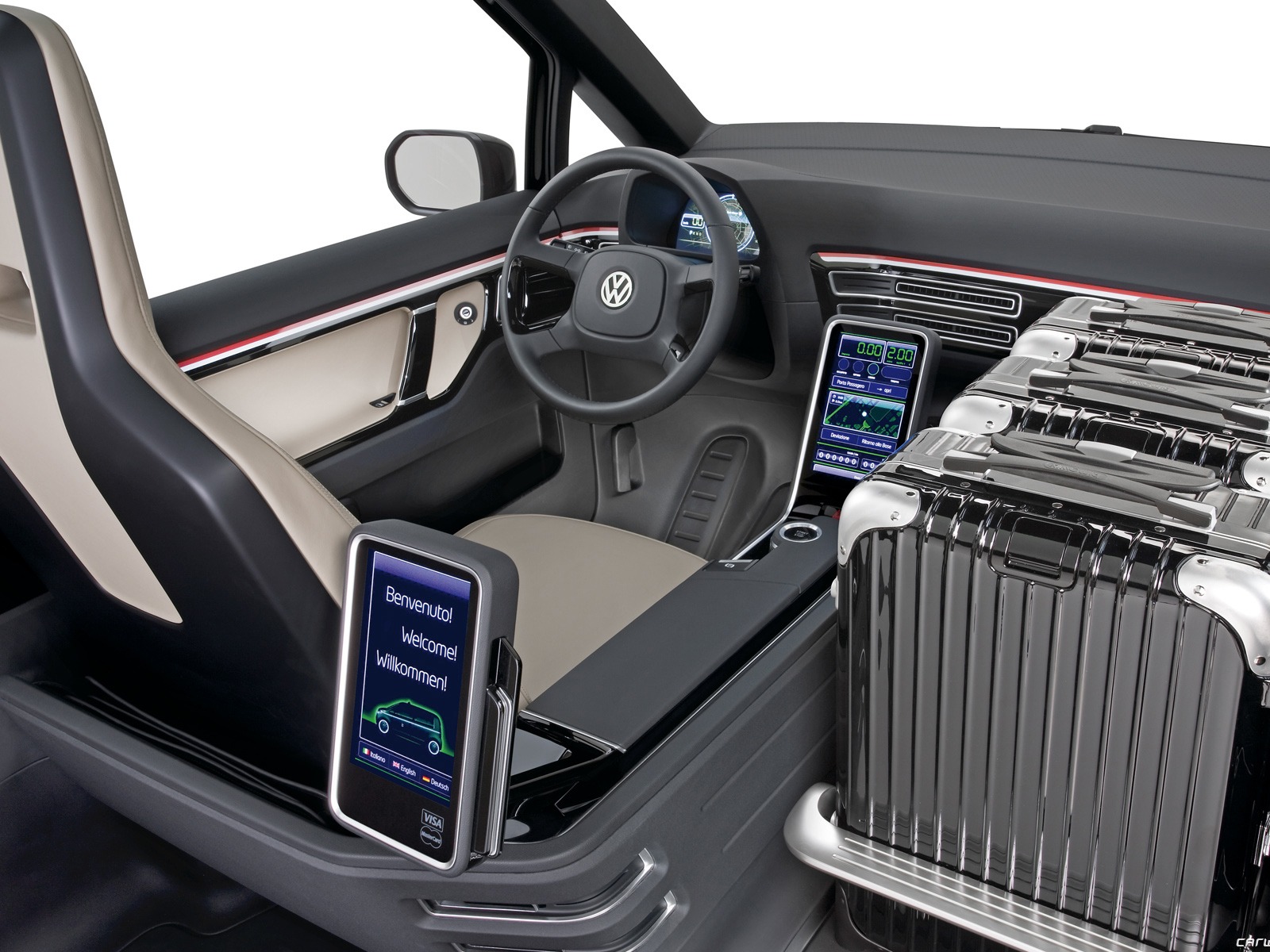 Concept Car Volkswagen Milano Taxi - 2010 大眾 #11 - 1600x1200