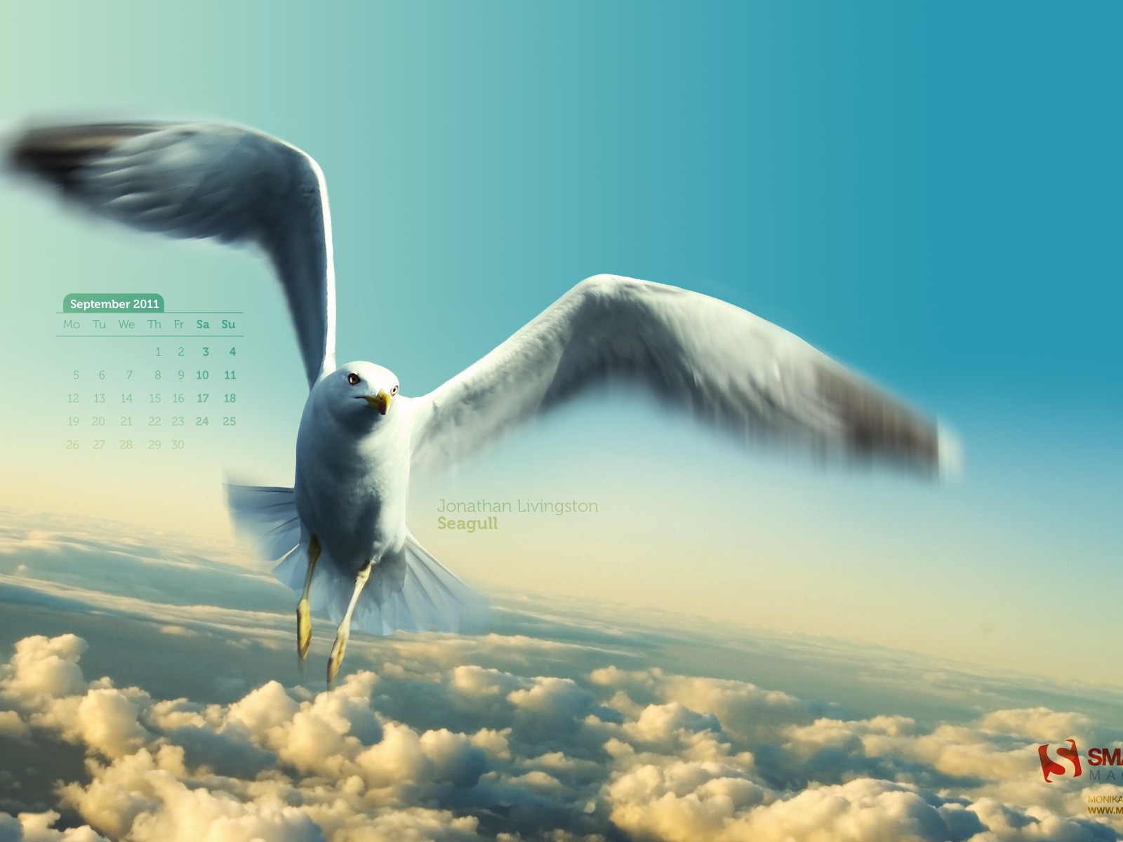 2011年9月 月曆壁紙(二) #2 - 1600x1200