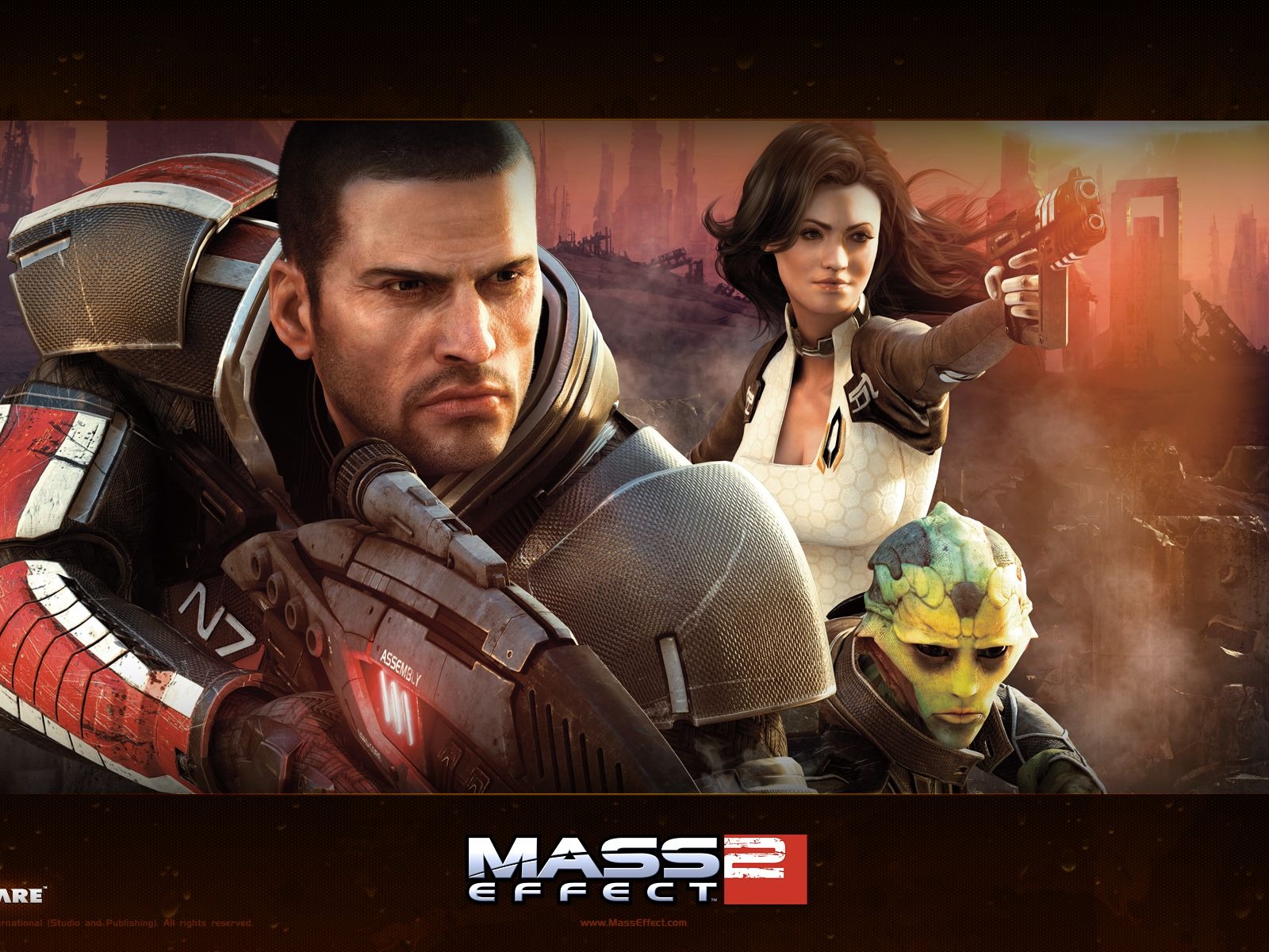 Mass Effect 2 質量效應2 高清壁紙 #4 - 1600x1200
