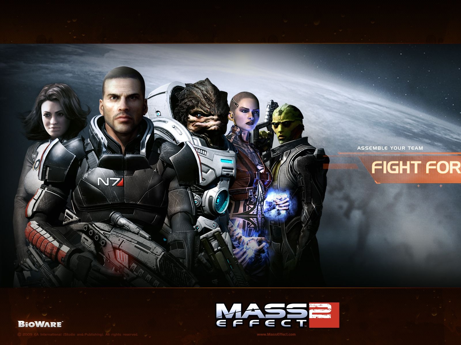 Mass Effect 2 質量效應2 高清壁紙 #6 - 1600x1200