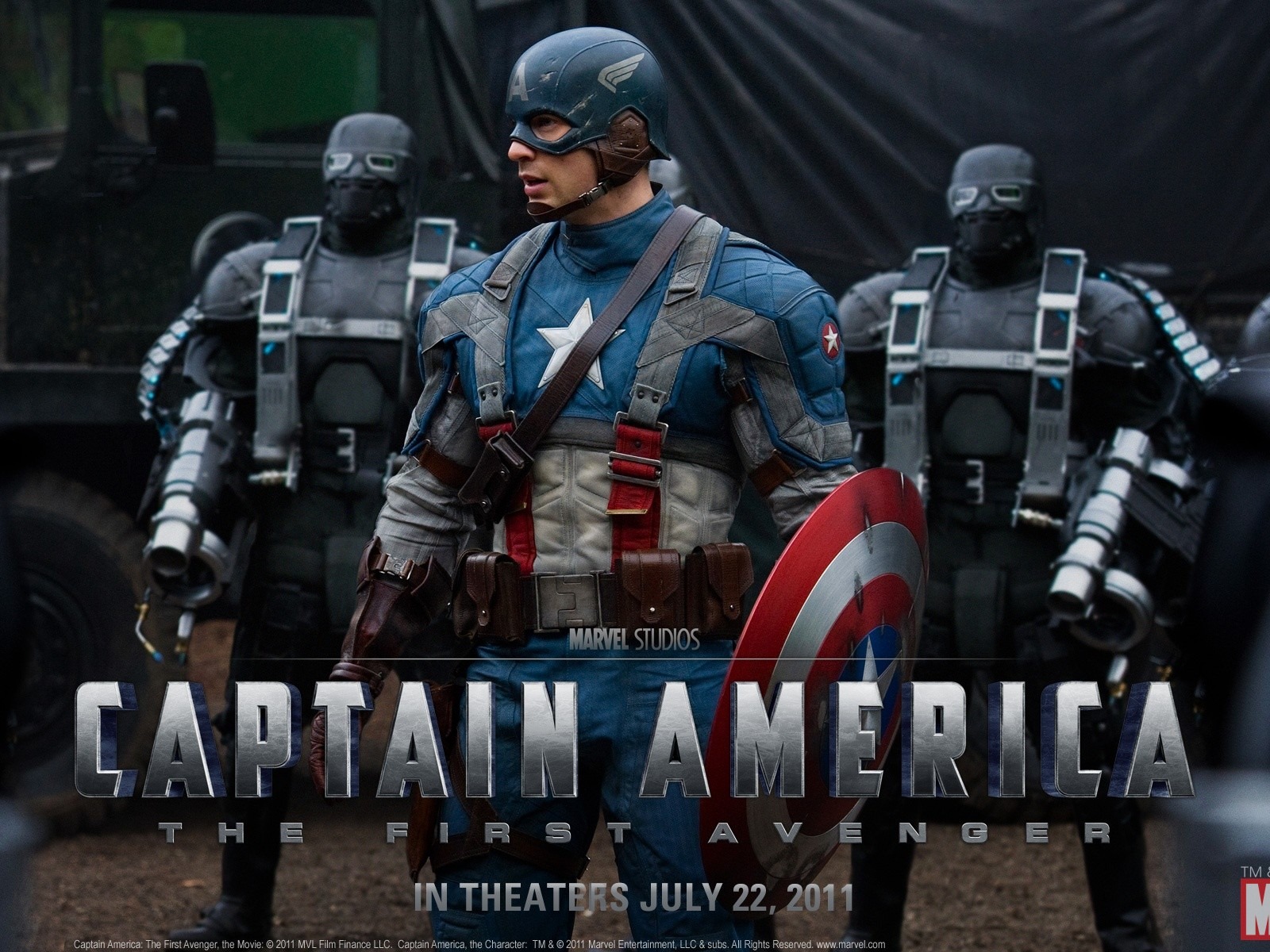 Kapitán Amerika: První Avenger HD tapety na plochu #21 - 1600x1200