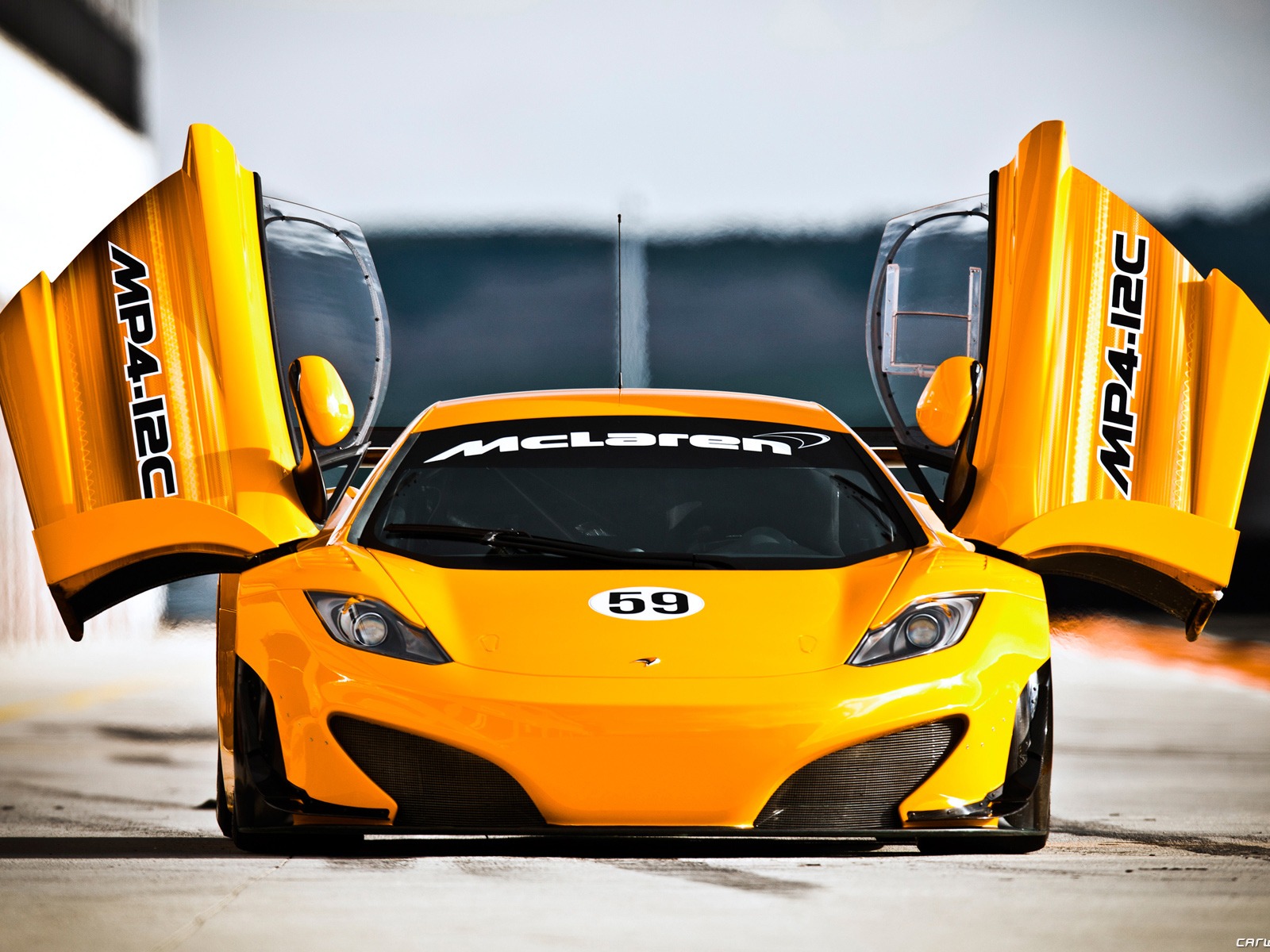 McLaren MP4-12C GT3 - 2011 fondos de pantalla HD #5 - 1600x1200