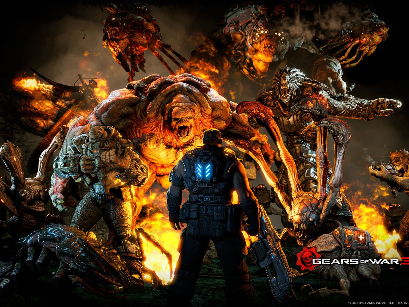Gears of War 3 HD wallpapers #16 - 1600x1200