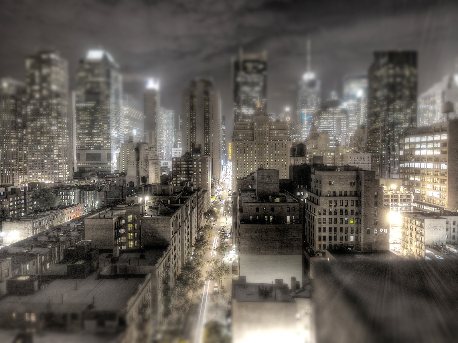 以真亂假 移軸攝影 微縮景觀壁紙(三) #22 - 1600x1200