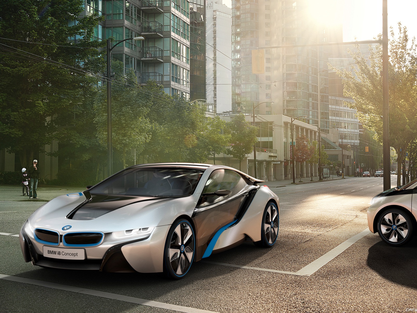 BMW i8 Concept - 2011 寶馬 #12 - 1600x1200