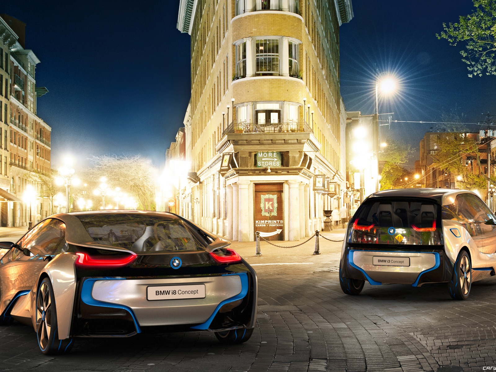 BMW i8 개념 - 2011의 HD 배경 화면 #14 - 1600x1200