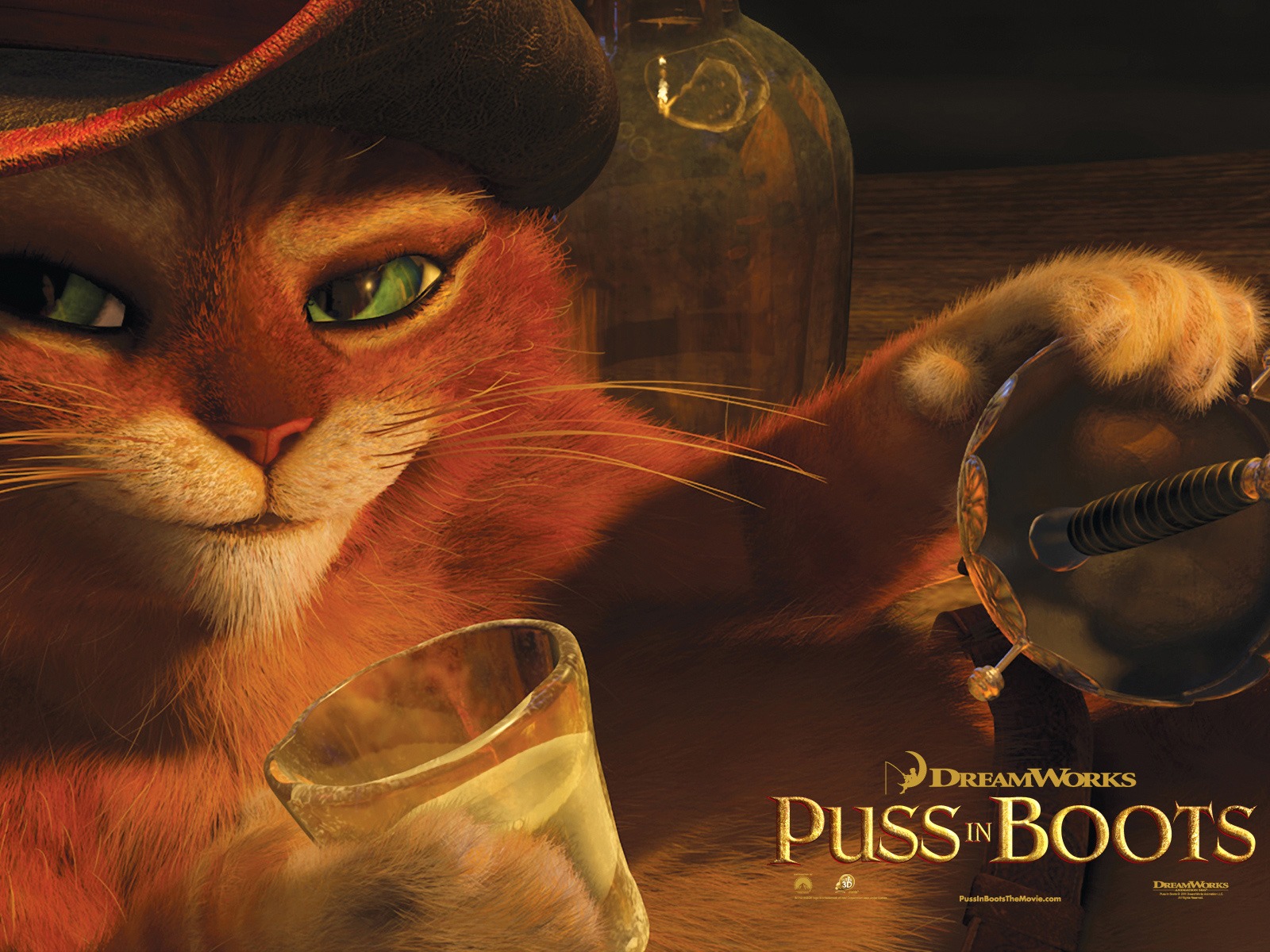 Puss in Boots HD wallpapers #4 - 1600x1200