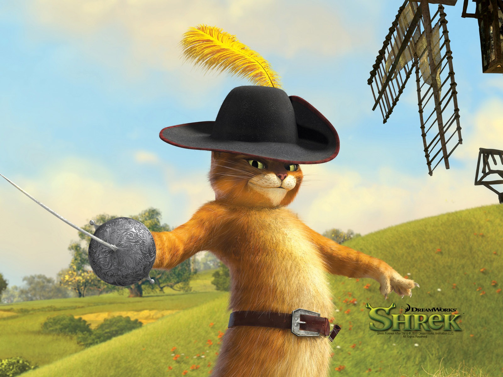 Puss in Boots HD wallpapers #8 - 1600x1200