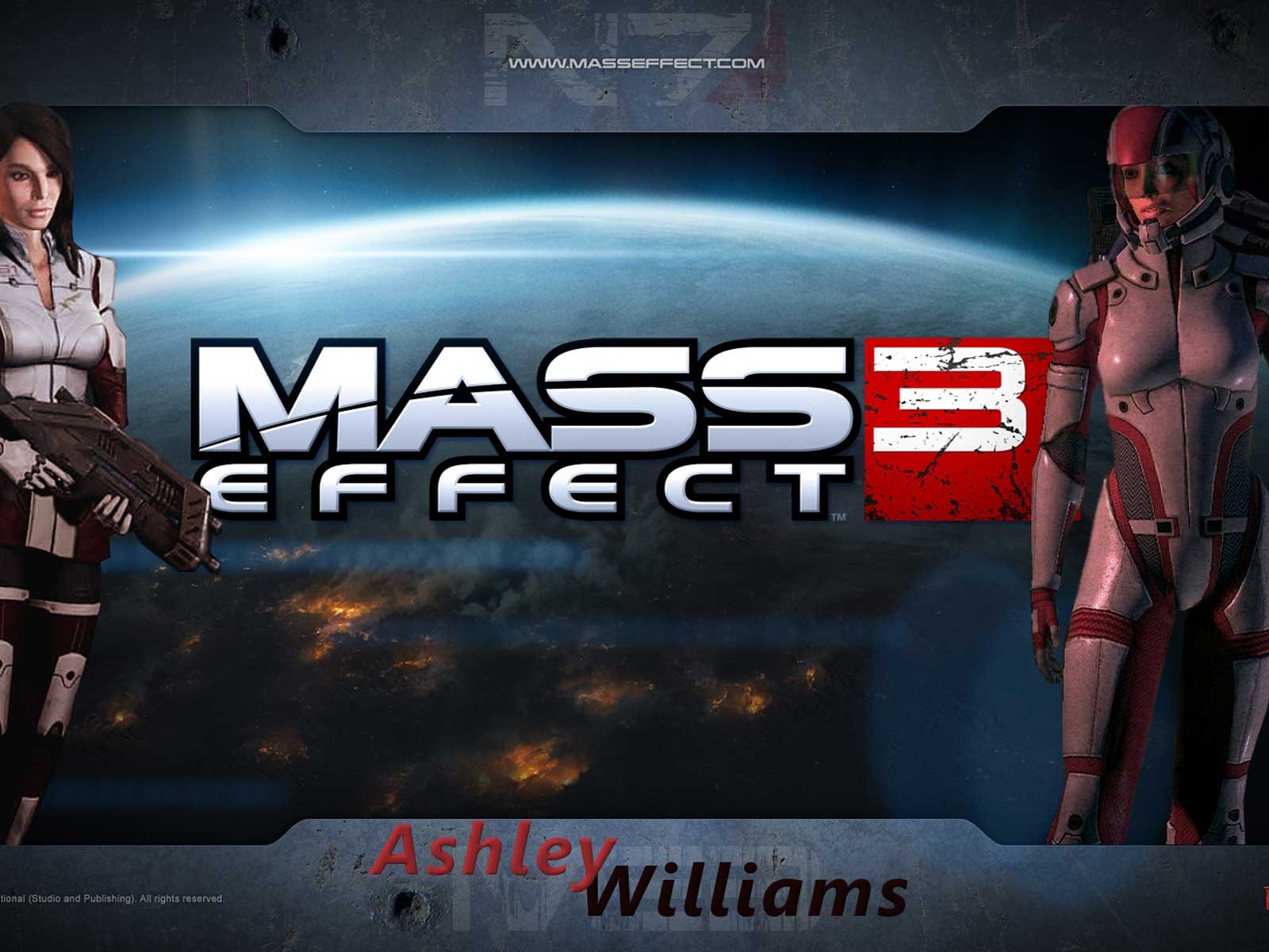 Mass Effect 3 質量效應3 高清壁紙 #10 - 1600x1200