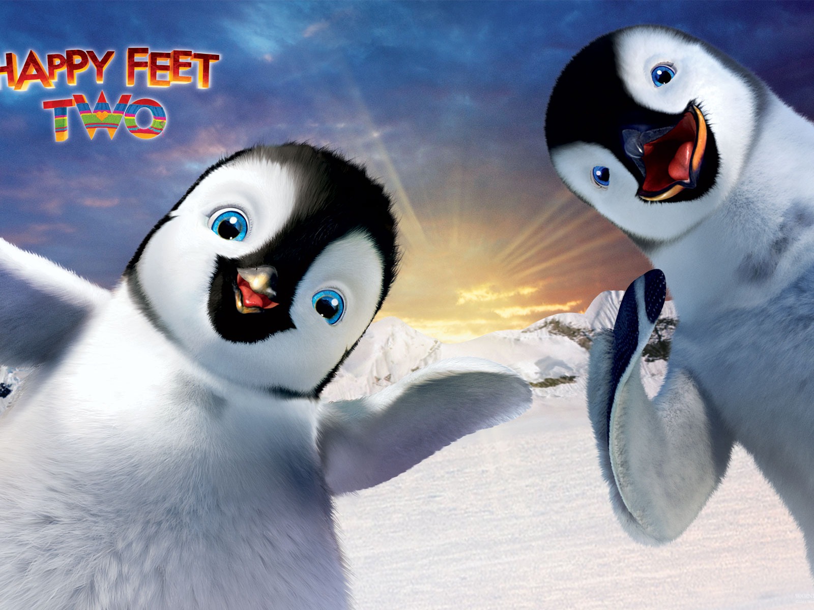 Happy Feet Two 快樂的大腳2 高清壁紙 #6 - 1600x1200
