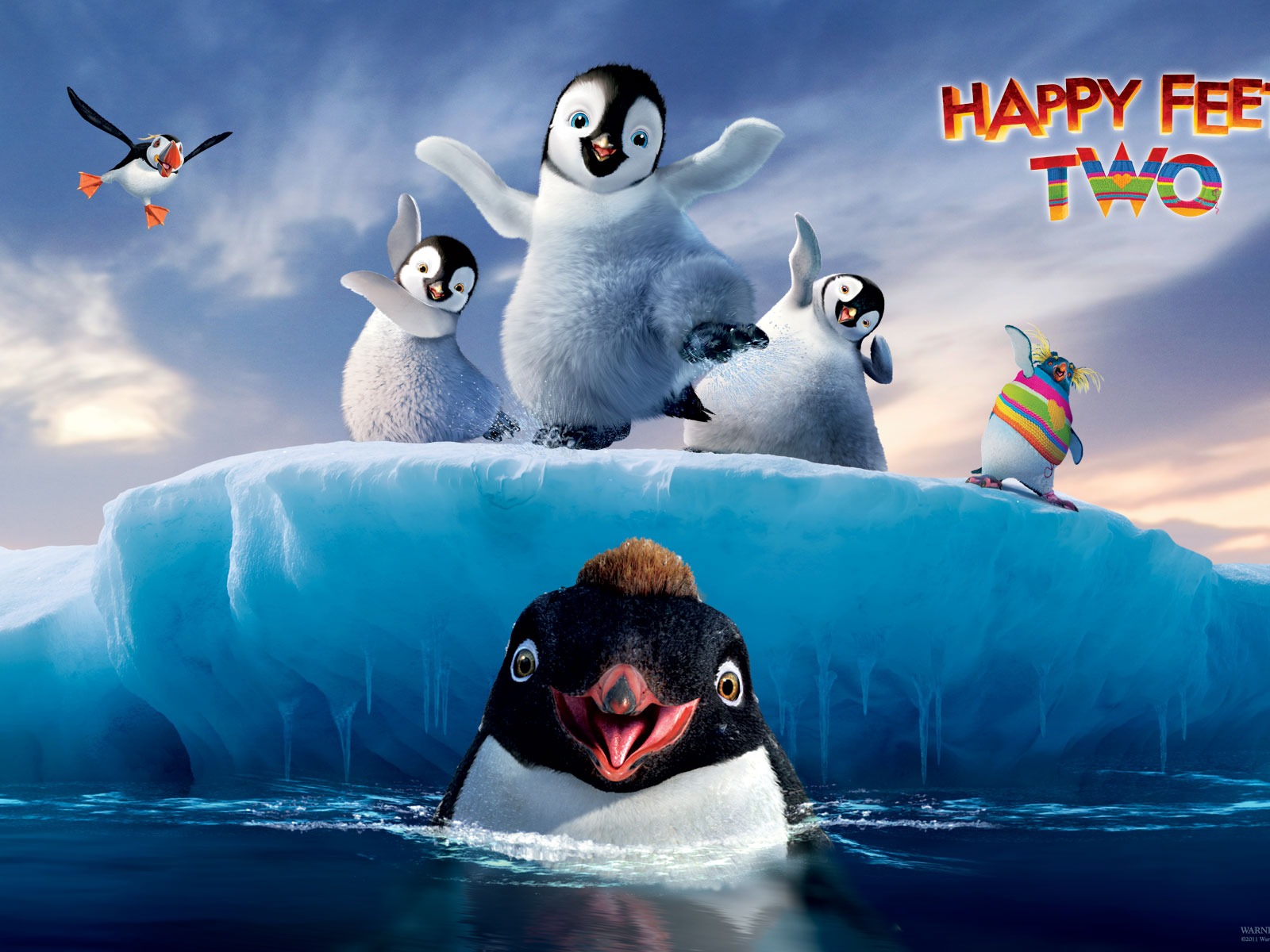 Happy Feet Two 快樂的大腳2 高清壁紙 #8 - 1600x1200