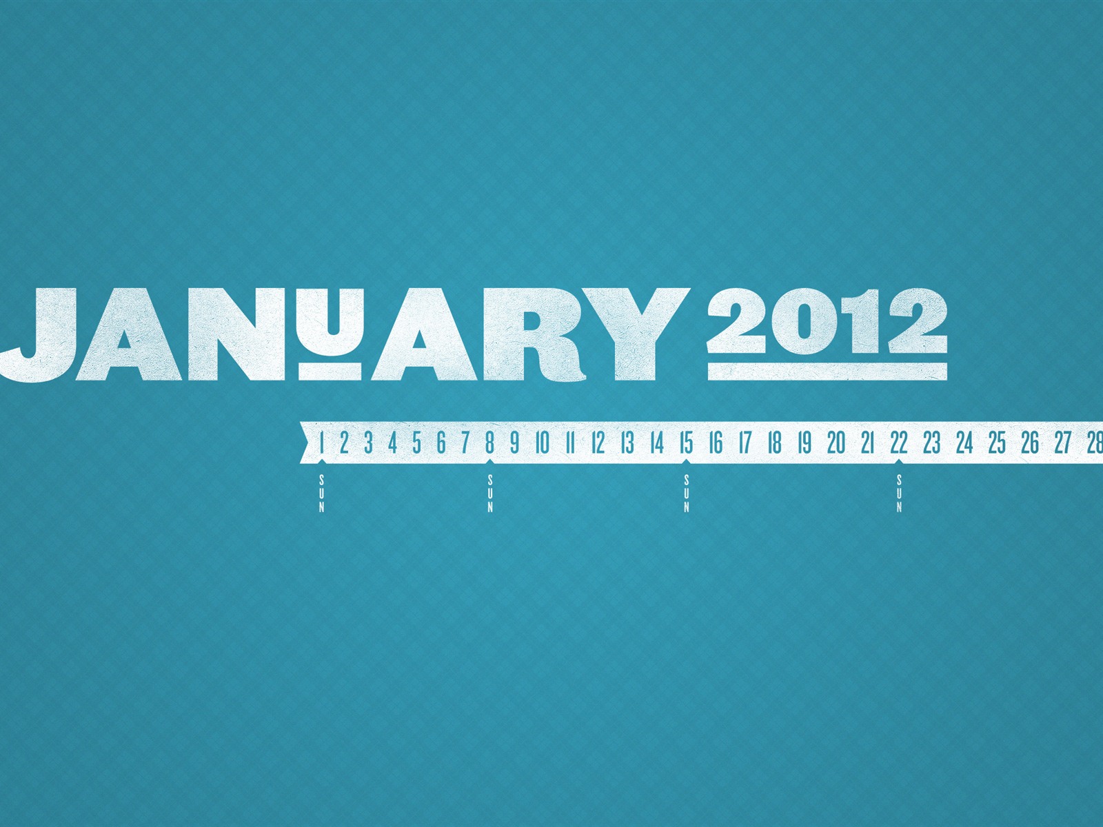 Januar 2012 Kalender Wallpapers #19 - 1600x1200