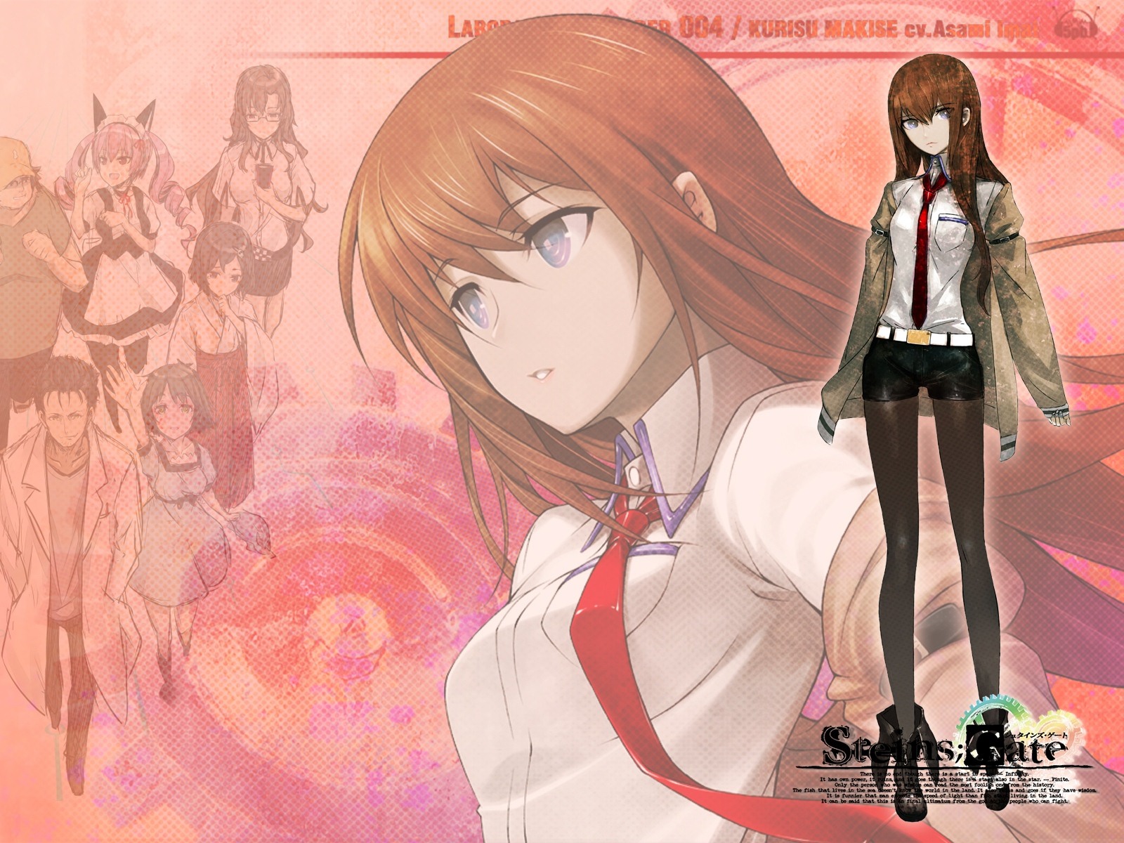 Steins Gate HD tapety na plochu #20 - 1600x1200