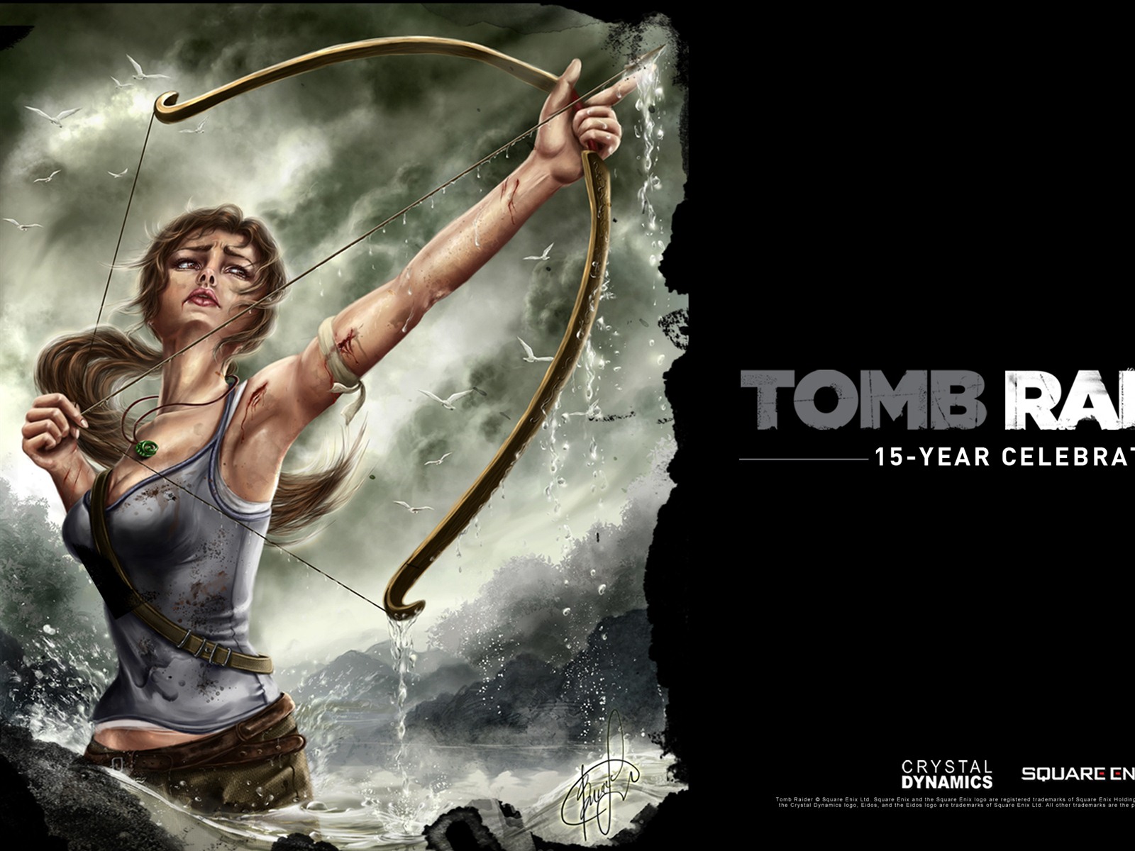 Tomb Raider 15-leté oslava HD wallpapers #5 - 1600x1200