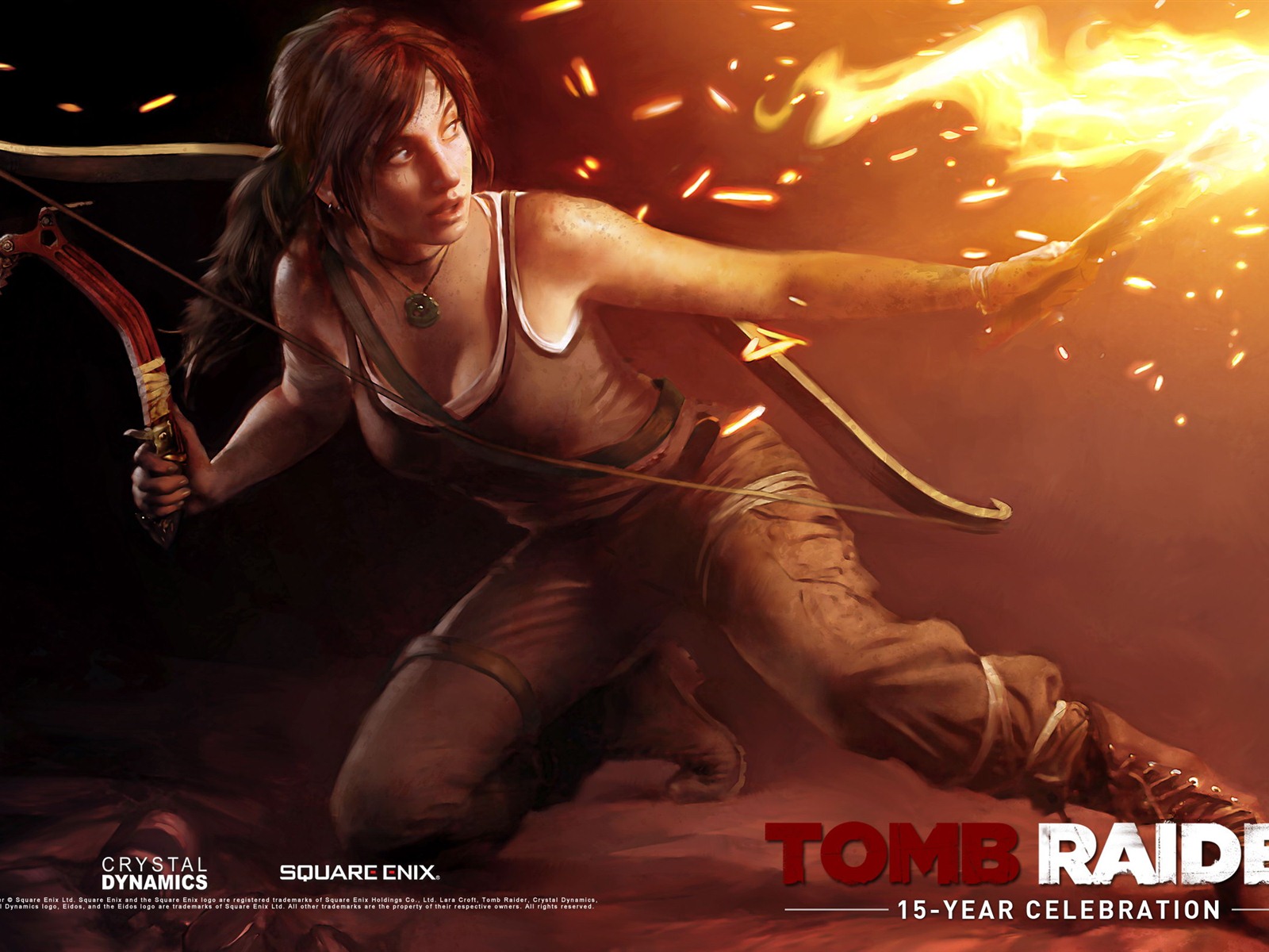Tomb Raider 15-Year Celebration 古墓麗影15週年紀念版高清壁紙 #11 - 1600x1200