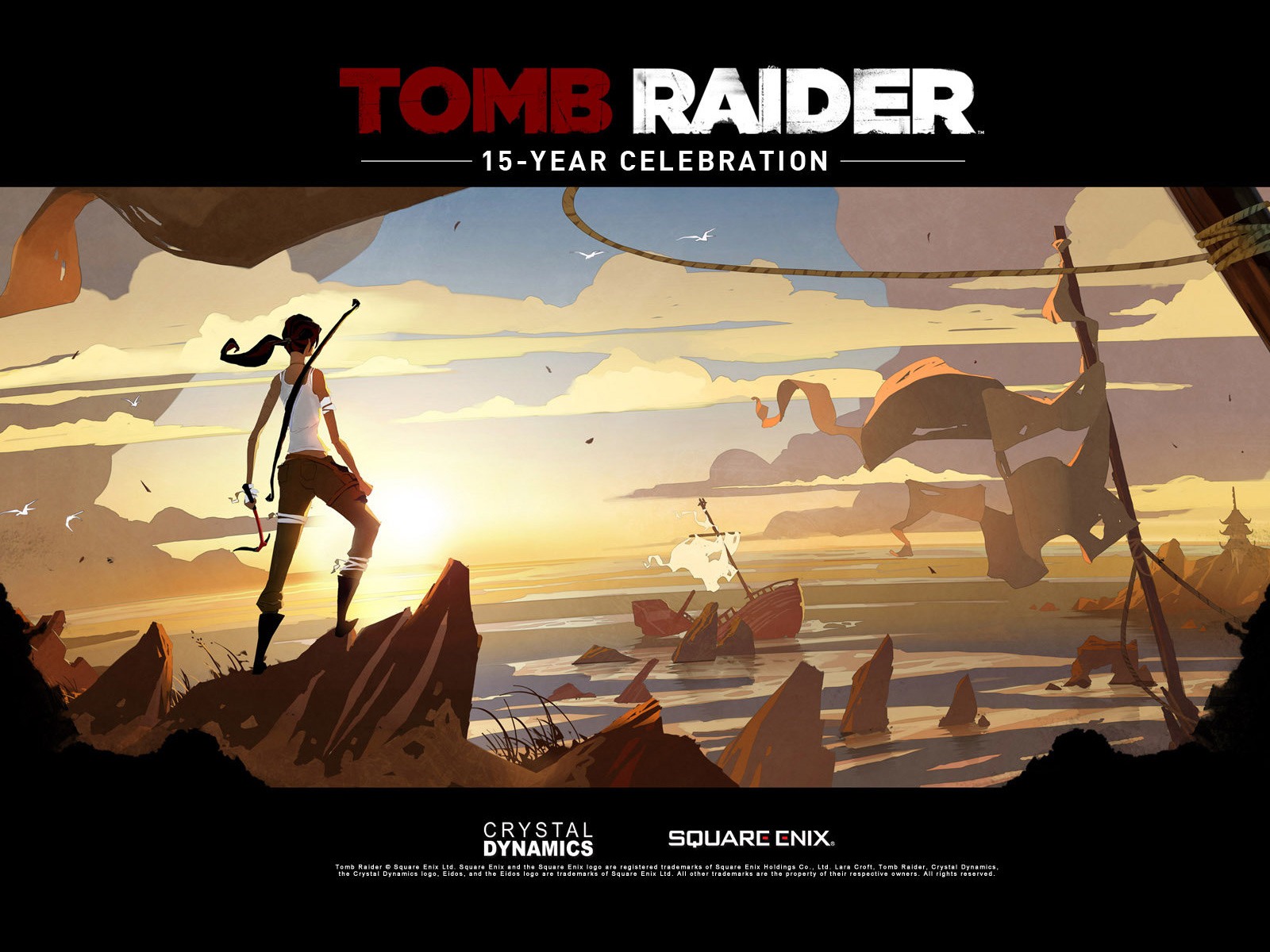 Tomb Raider 15-Year Celebration 古墓丽影15周年纪念版 高清壁纸13 - 1600x1200