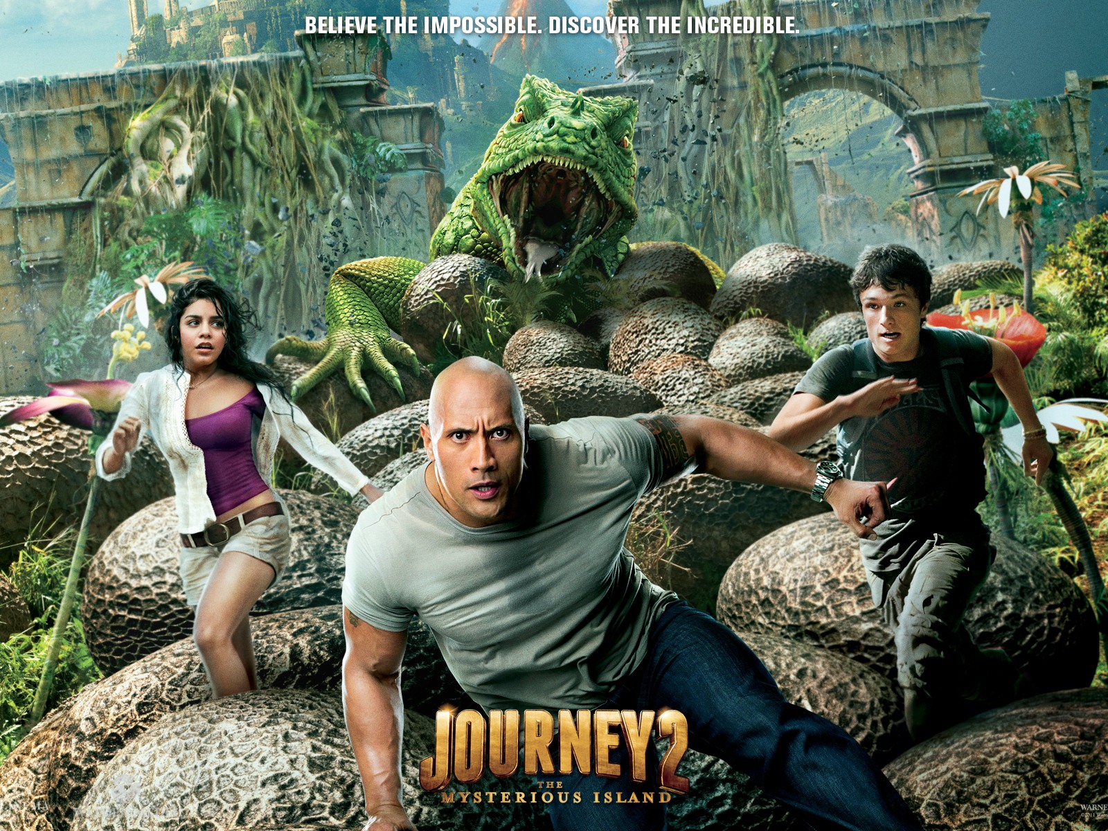 Journey 2: The Mysterious Island 地心歷險記2：神秘島高清壁紙 #1 - 1600x1200