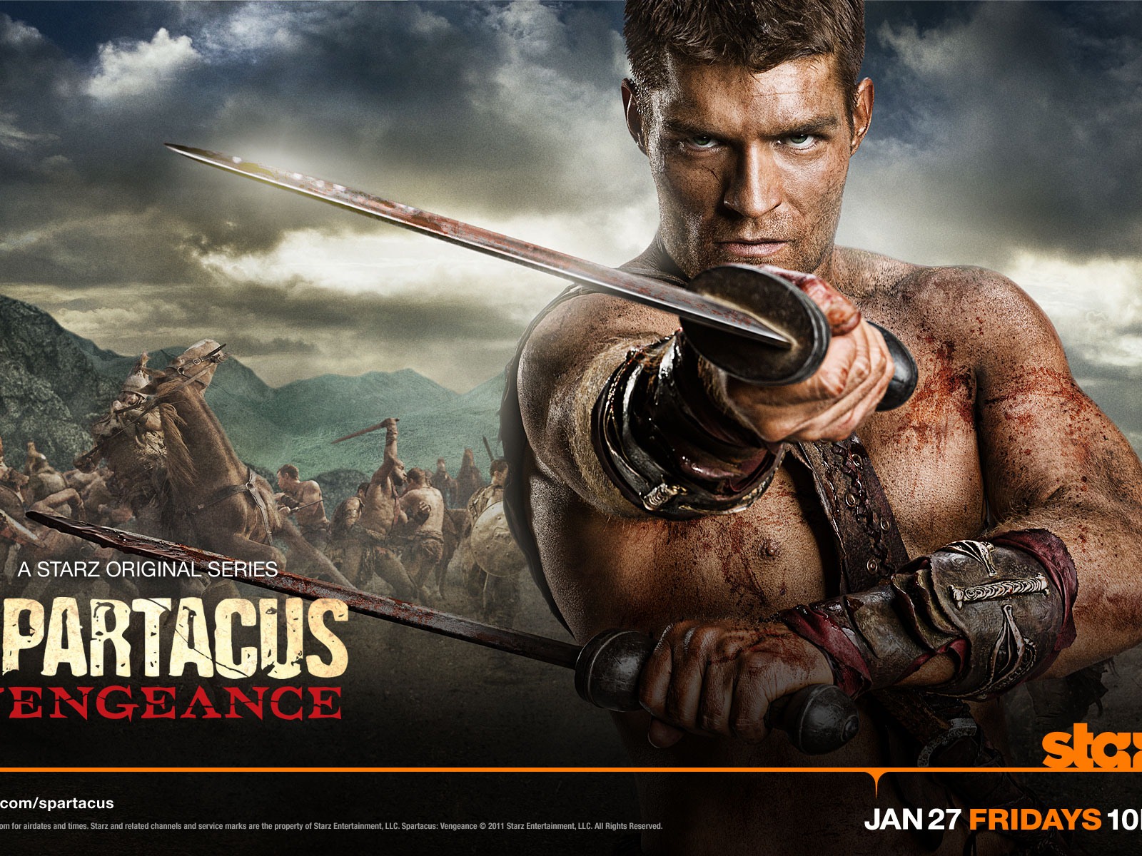 Spartacus: Vengeance fonds d'écran HD #1 - 1600x1200
