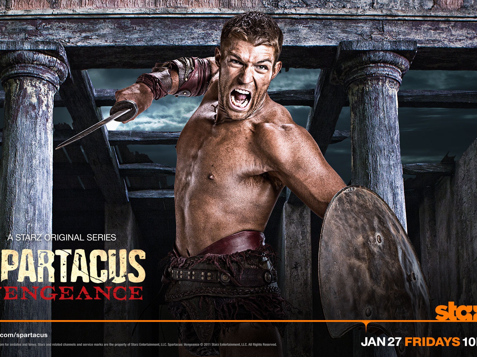 Spartacus: Vengeance HD tapety na plochu #2 - 1600x1200