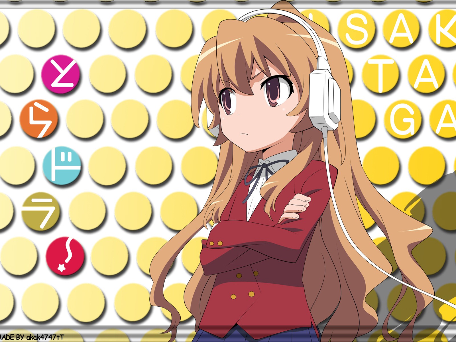 Toradora 龍與虎 高清壁紙 #38 - 1600x1200
