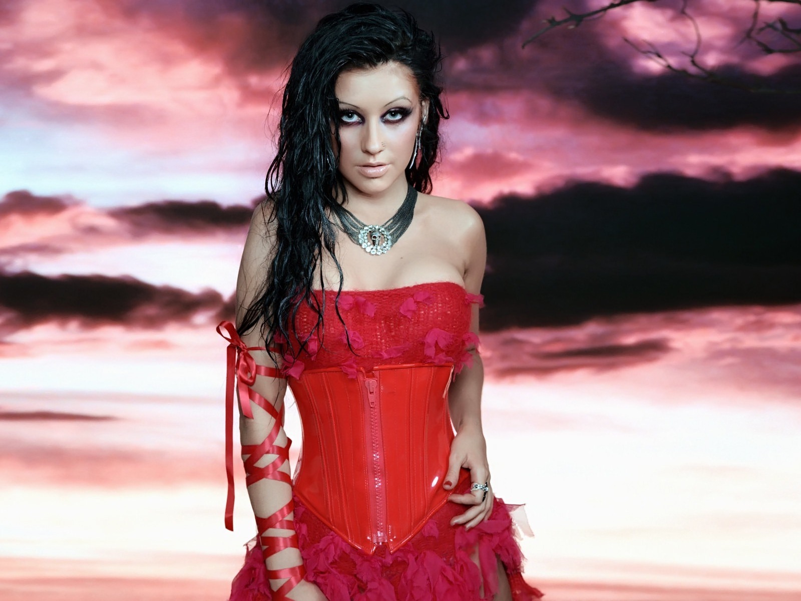 Christina Aguilera 克里斯蒂娜·阿奎萊拉 美女壁紙 #10 - 1600x1200