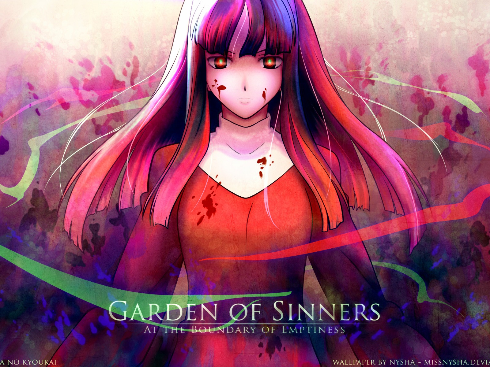 the Garden of sinners 空之境界 高清壁紙 #1 - 1600x1200