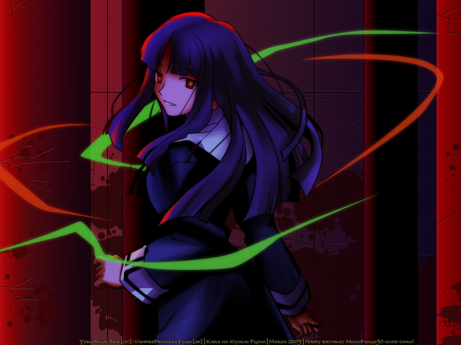 the Garden of sinners 空之境界 高清壁紙 #8 - 1600x1200