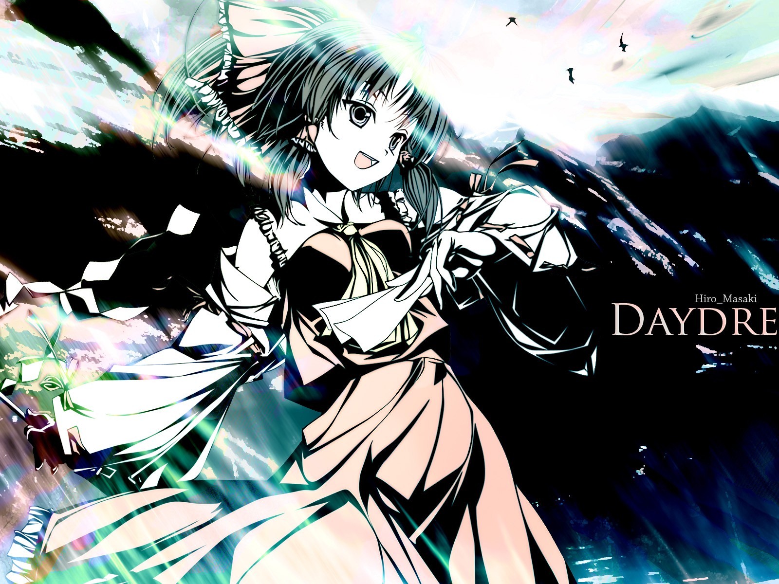 Touhou Project cartoon HD wallpapers #27 - 1600x1200