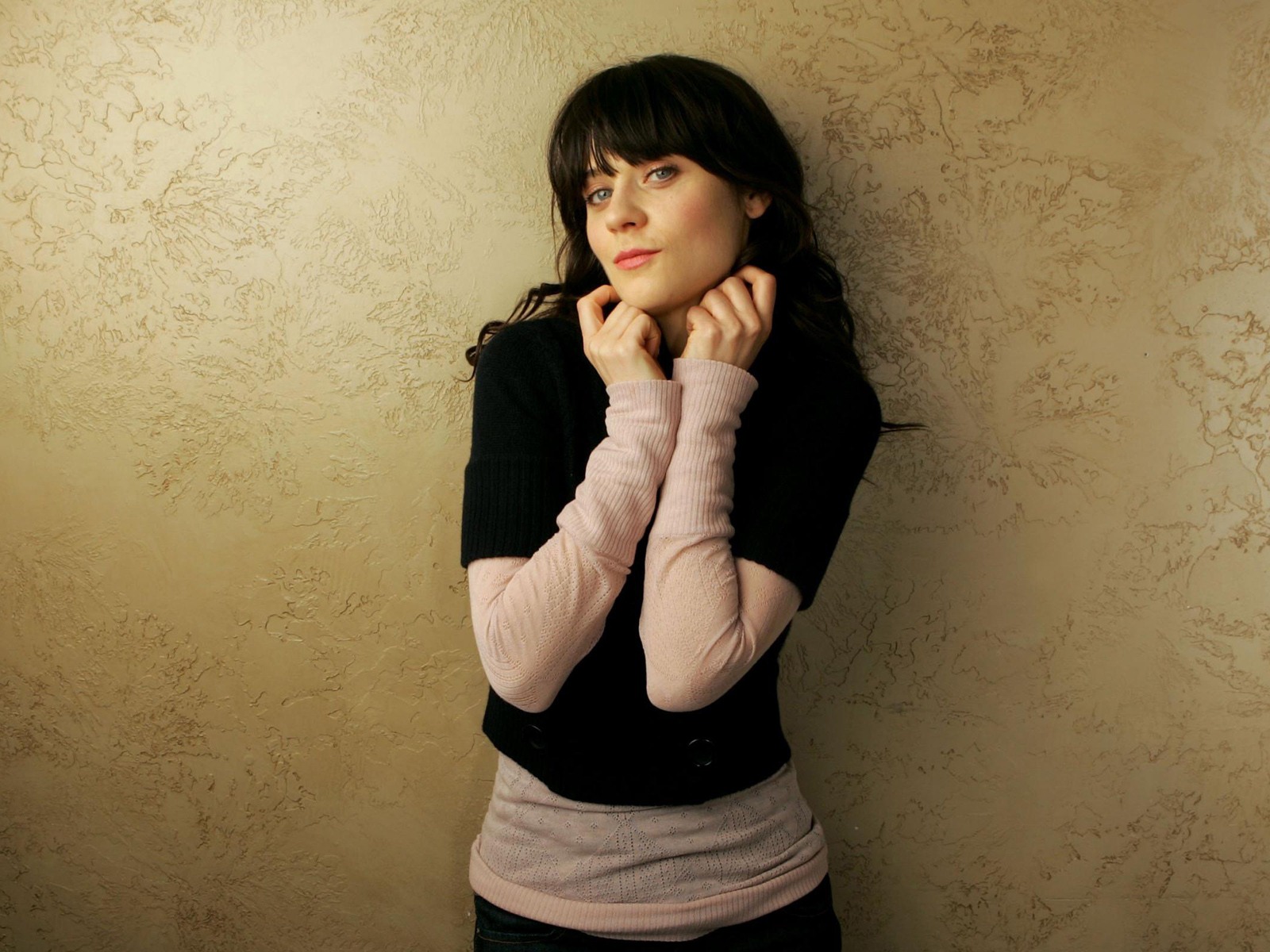 Zooey Deschanel 佐伊·丹斯切爾 美女壁紙 #17 - 1600x1200