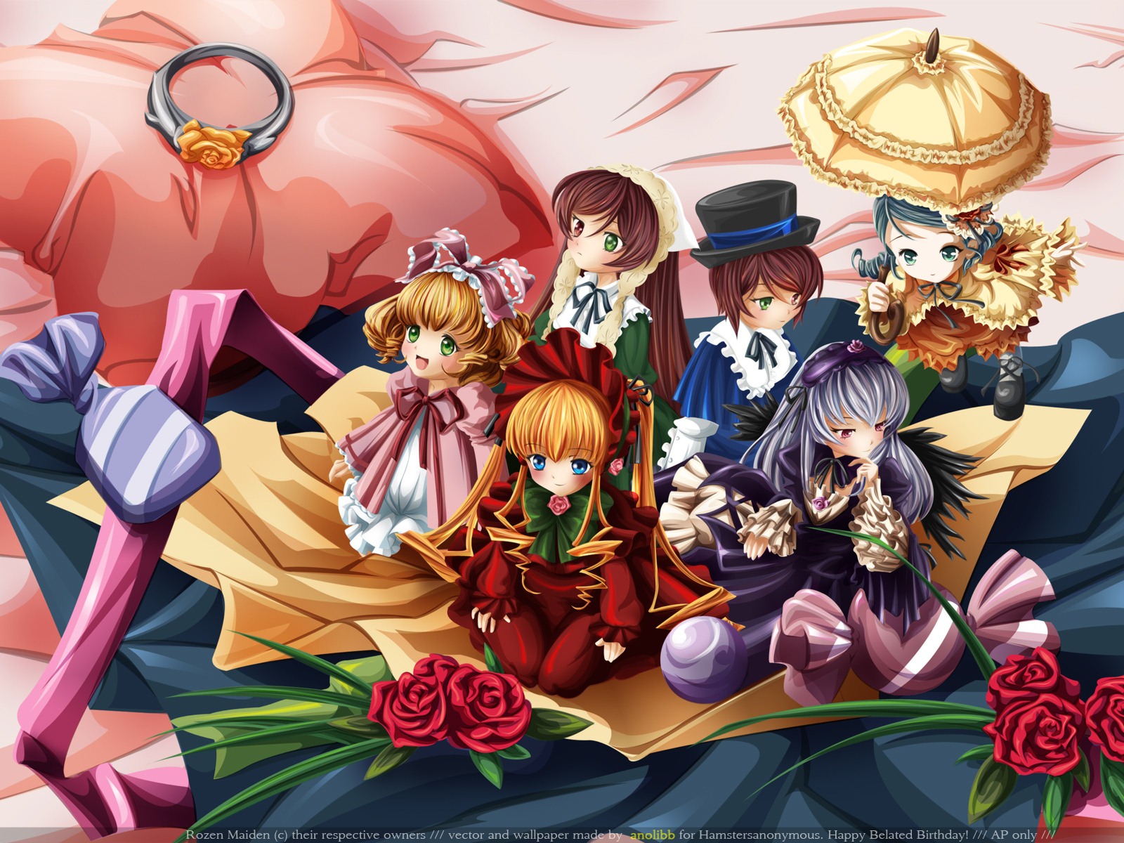 Rozen Maiden 薔薇少女 高清壁紙 #13 - 1600x1200