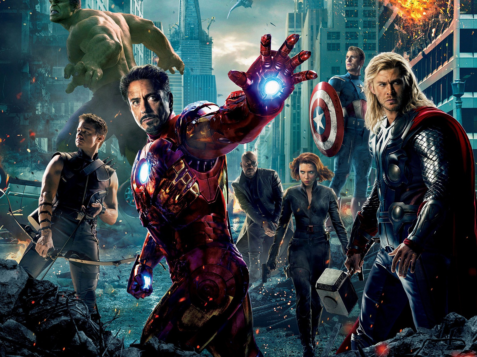 アベンジャーズ2012 HDの壁紙 #1 - 1600x1200