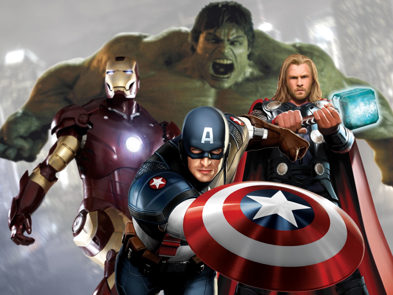 Les fonds d'écran HD 2012 Avengers #2 - 1600x1200