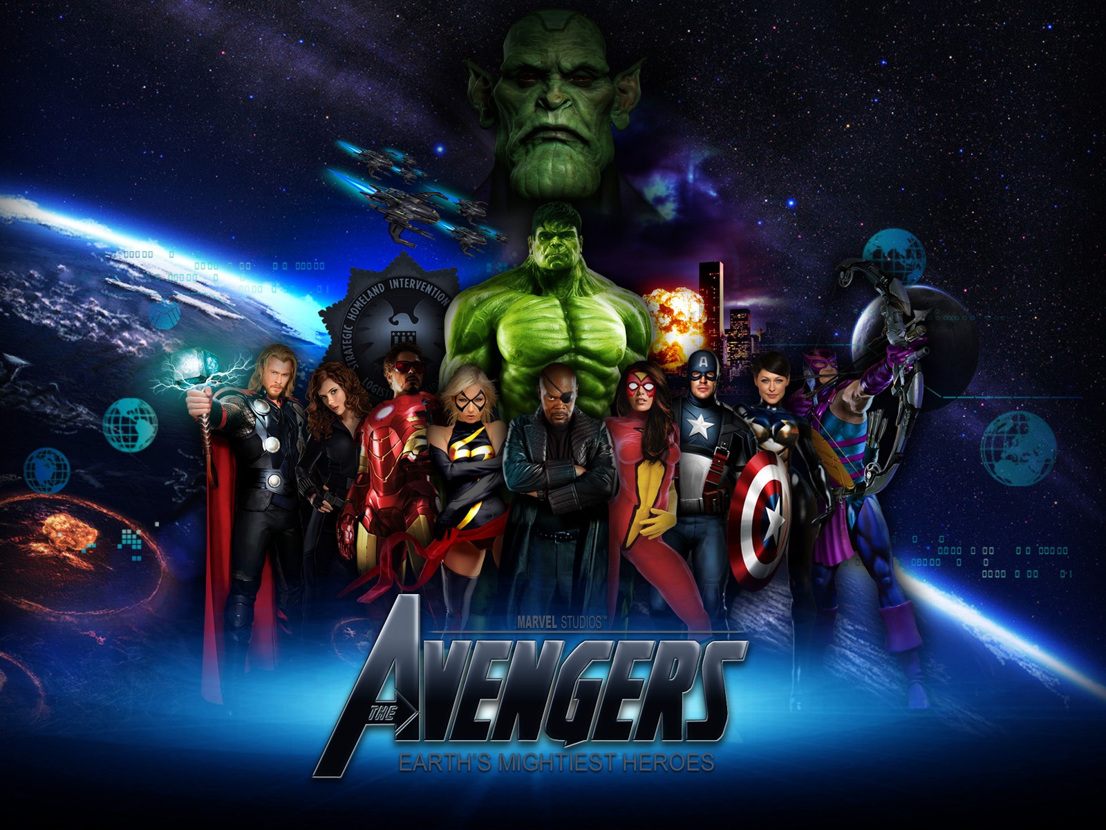 Avengers 2012의 HD 월페이퍼 #12 - 1600x1200