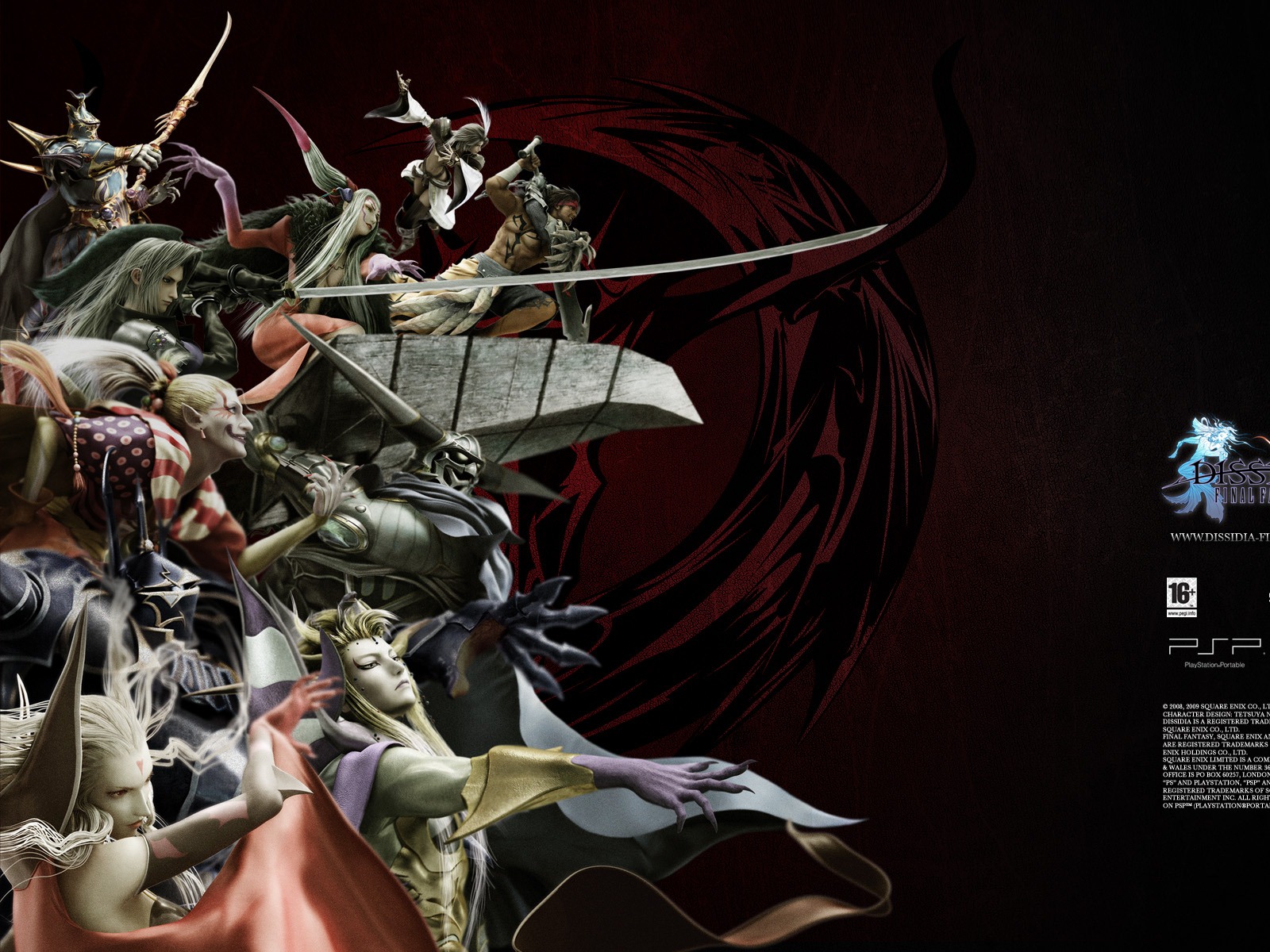 Dissidia 012: Duodecim Final Fantasy  最终幻想：纷争2 高清壁纸8 - 1600x1200