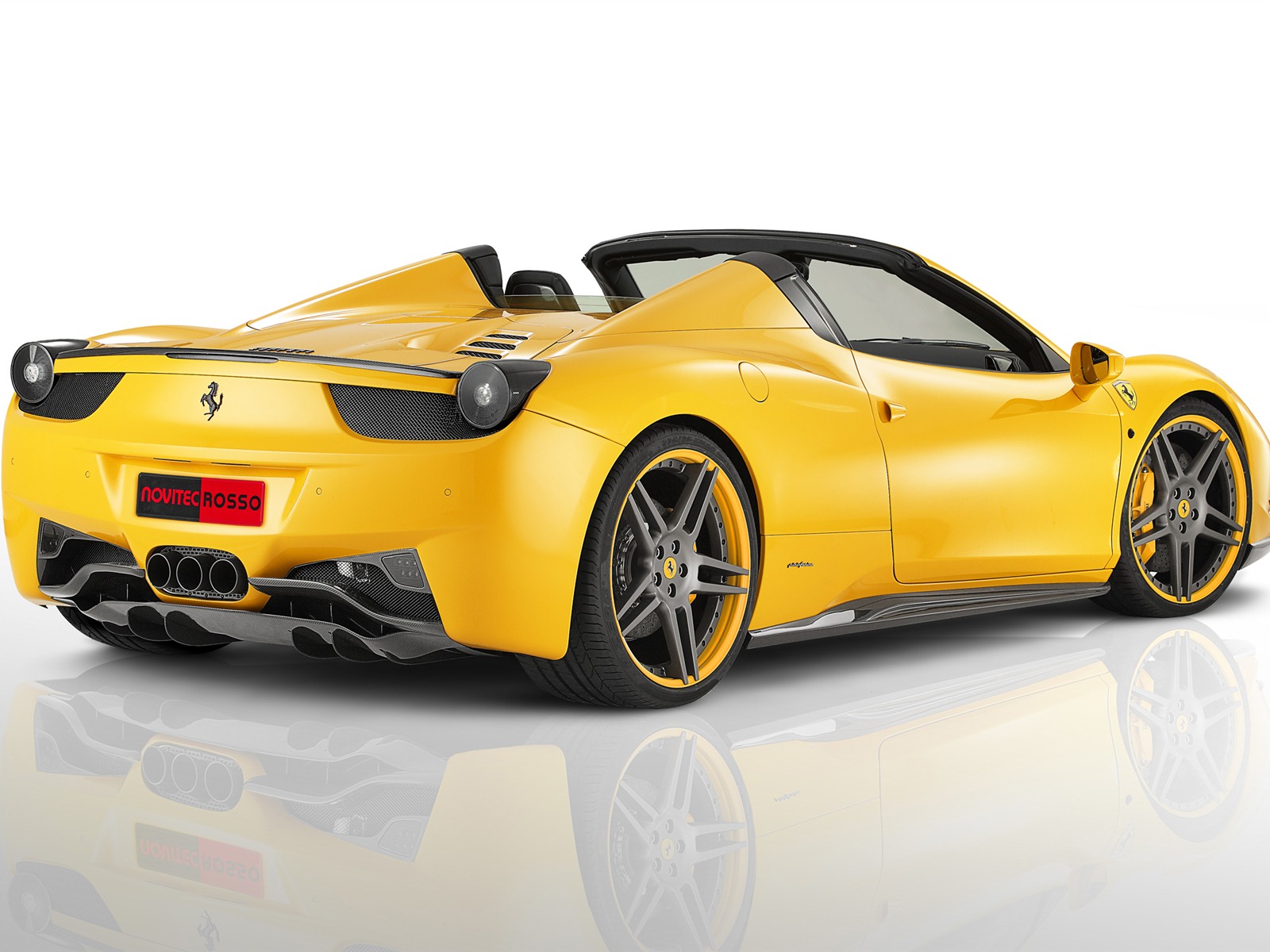 Ferrari 458 Italia spider 2012 HD wallpapers #3 - 1600x1200