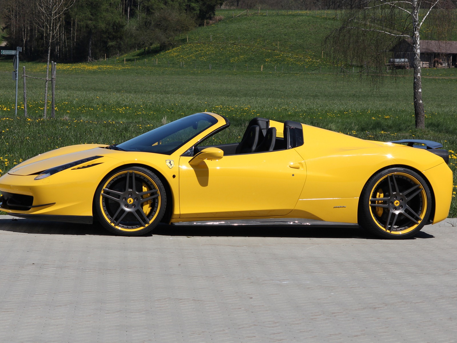Ferrari 458 Italia spider 2012 法拉利 高清壁紙 #13 - 1600x1200