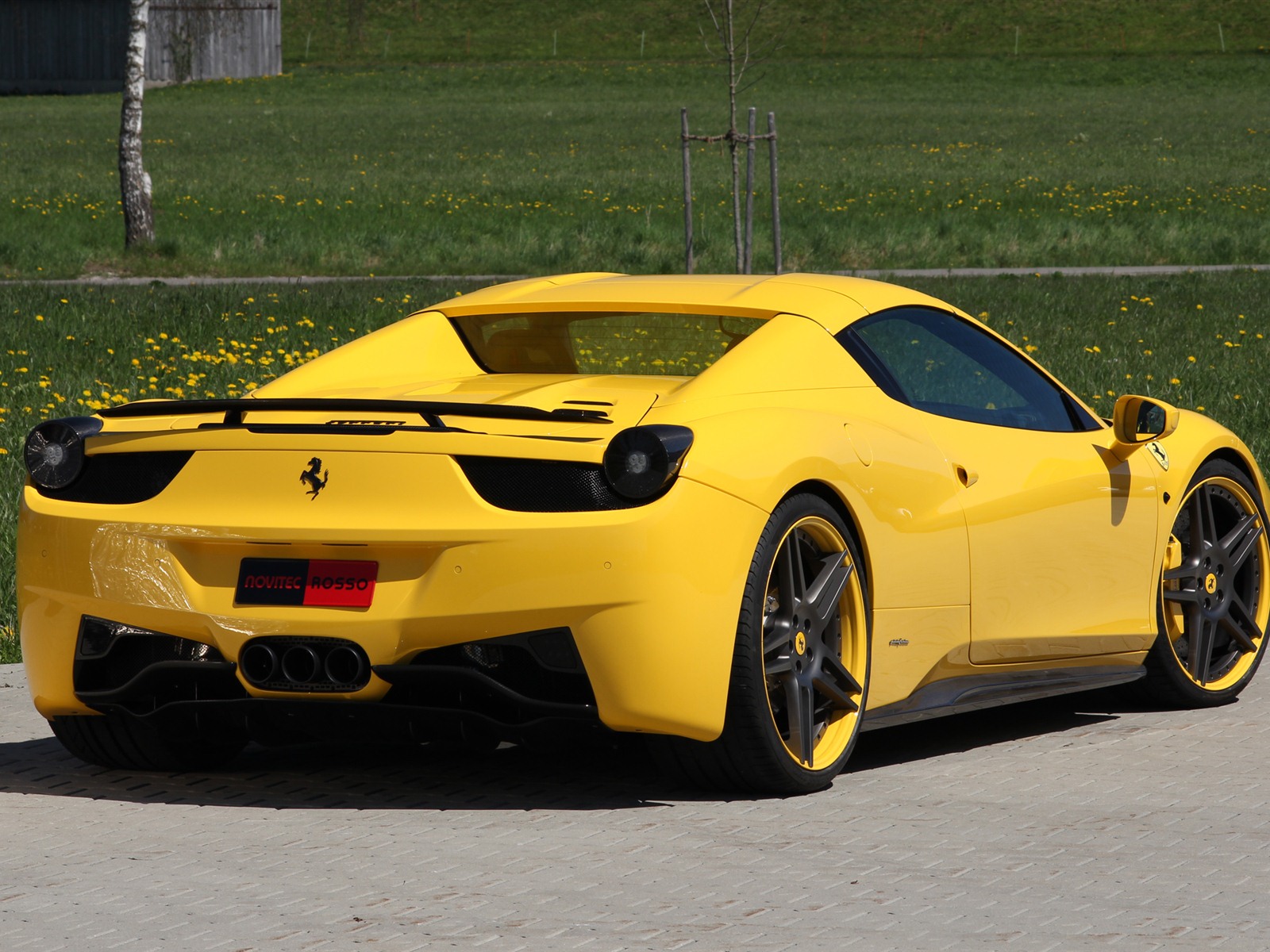 Ferrari 458 Italia araignée 2012 fonds d'écran HD #14 - 1600x1200