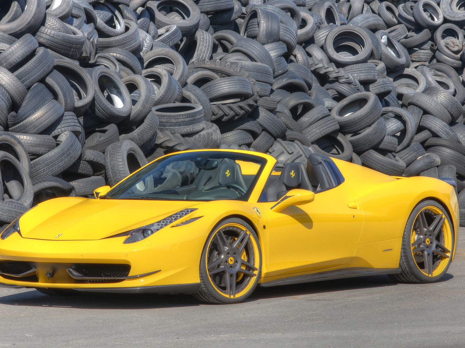 Ferrari 458 Italia araignée 2012 fonds d'écran HD #15 - 1600x1200